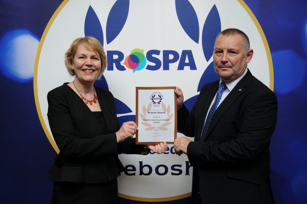 APC Overnight achieves second RoSPA award