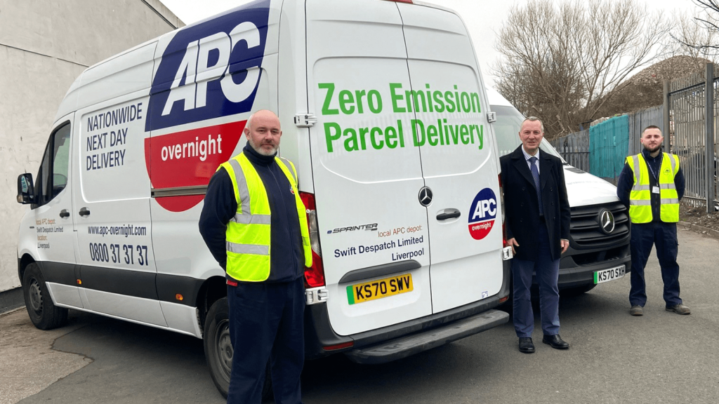 Member of The APC Delivery Network, Swift Despatch, invests in electric fleet