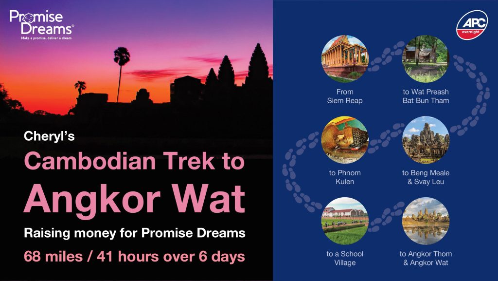 Cheryl’s Fundraising Trek for Promise Dreams